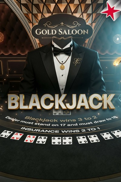Gold Saloon RNG Blackjack - Betwest